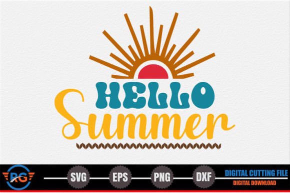 Hello Summer – Retro Summer SVG Review