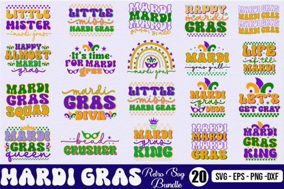 Mardi Gras Retro Svg Bundle Review