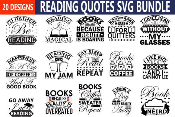 Reading Quotes Svg Bundle Review
