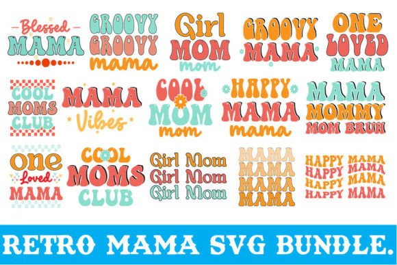 Retro Mama Svg Bundle Review