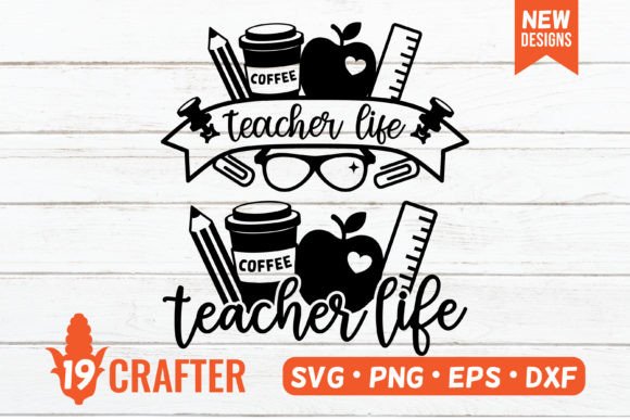 Teacher Life Svg Review