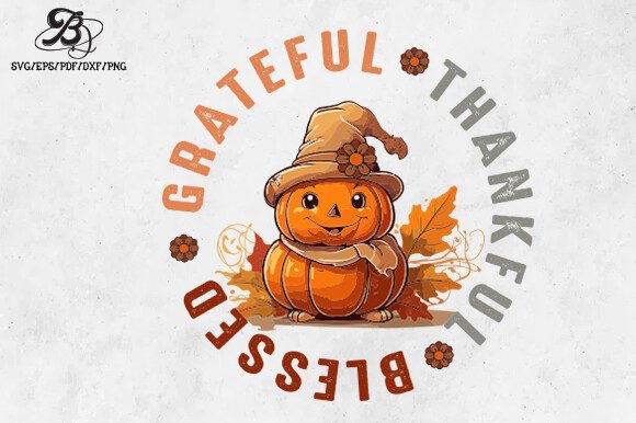 Thanksgiving Grateful Thankful SVG Review