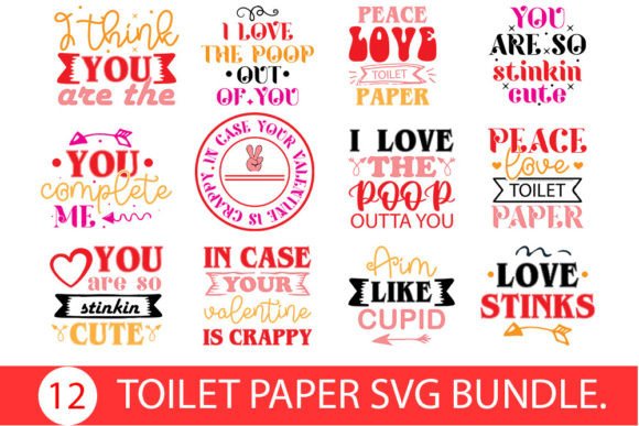 Valentine s Day Toilet Paper Svg Bundle Review