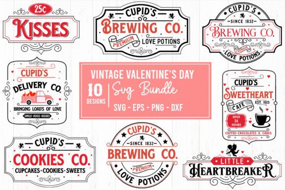 Vintage Valentine SVG Bundle Review